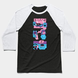 Music and Good Vibes Baseball T-Shirt